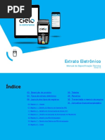 CIELO Extrato Eletronico - Manual - Versão 13