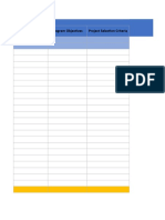 Free Program Management Template Excel Download