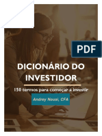 Dicionário Do Investidor