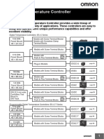 Digital Temperature Controller: E5 C/E5 C-T