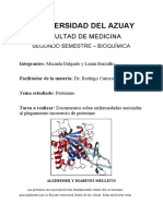 Enfermedades Asociadas Al Plegamiento Incorrecto de Proteínas