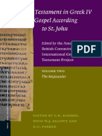The New Testament in Greek IV by U. B. Schmid, D. C. Parker, W. J. Elliott, American and British Committees of the International Greek New Testament Project