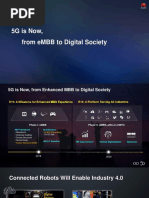 5G Is Now, From eMBB To Digital Society