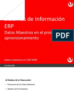 Unidad 2 - 2 Datos Maestros de Proveedores