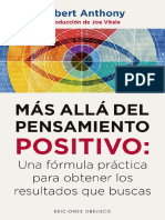 Más Allá Del Pensamiento Positivo (Spanish Edition)