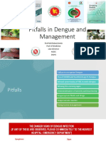 Pitfalls in Dengue and Management: Prof MD Robed Amin Prof of Medicine Line Director NCDC Dghs