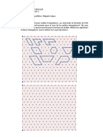 Fórmula de Pick para mallas triangulares