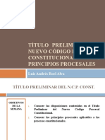 Título Preliminar del Nuevo Código Procesal Constitucional