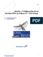 Guía de Instalacion y Configuracion de Un Servidor DNS en Fedora 13 Linux