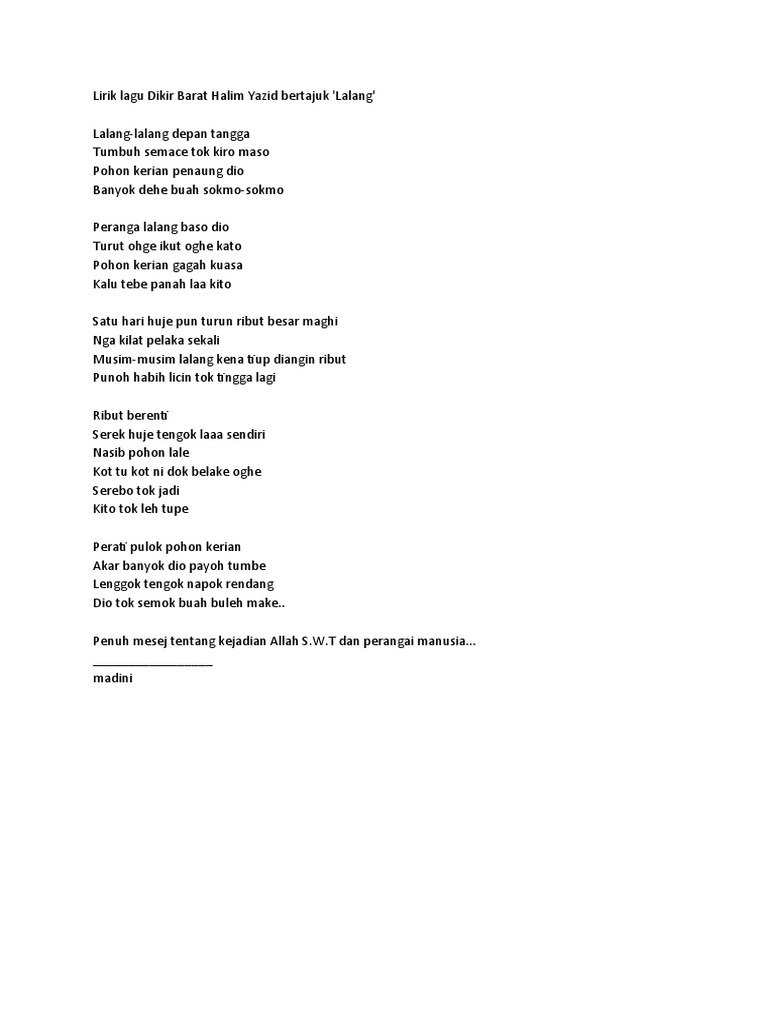 Dikir Barat Koleksi Terbaik Matyeh Youtube