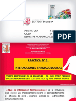 Practica Iii Interacciones Farmacologicas