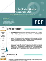 Cost of Capital of Godrej Properties LTD.: Using CAPM, WACC, DDM While Comparing With DLF LTD