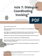 Evidencia 7: Dialogue: "Coordinating Trucking: Nicol Dayan Castañeda Lopez Negociacion Internacional (2281758)
