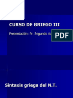 Sintaxis Griega Del NT Griego III