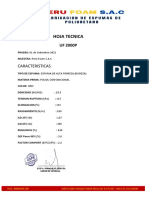 Ficha Tecnica Peru Foam PDF