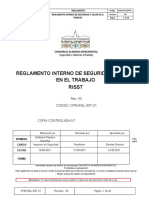 CAM-RGL-SST-01 Reglamento Interno de Seguridad Rev 00