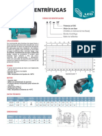 Bombas Centrífugas: Código de Identificación