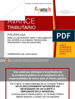 Presentacion Avance Tributario