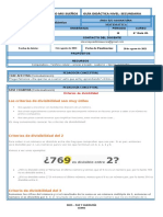 Guía # 8 Matemática