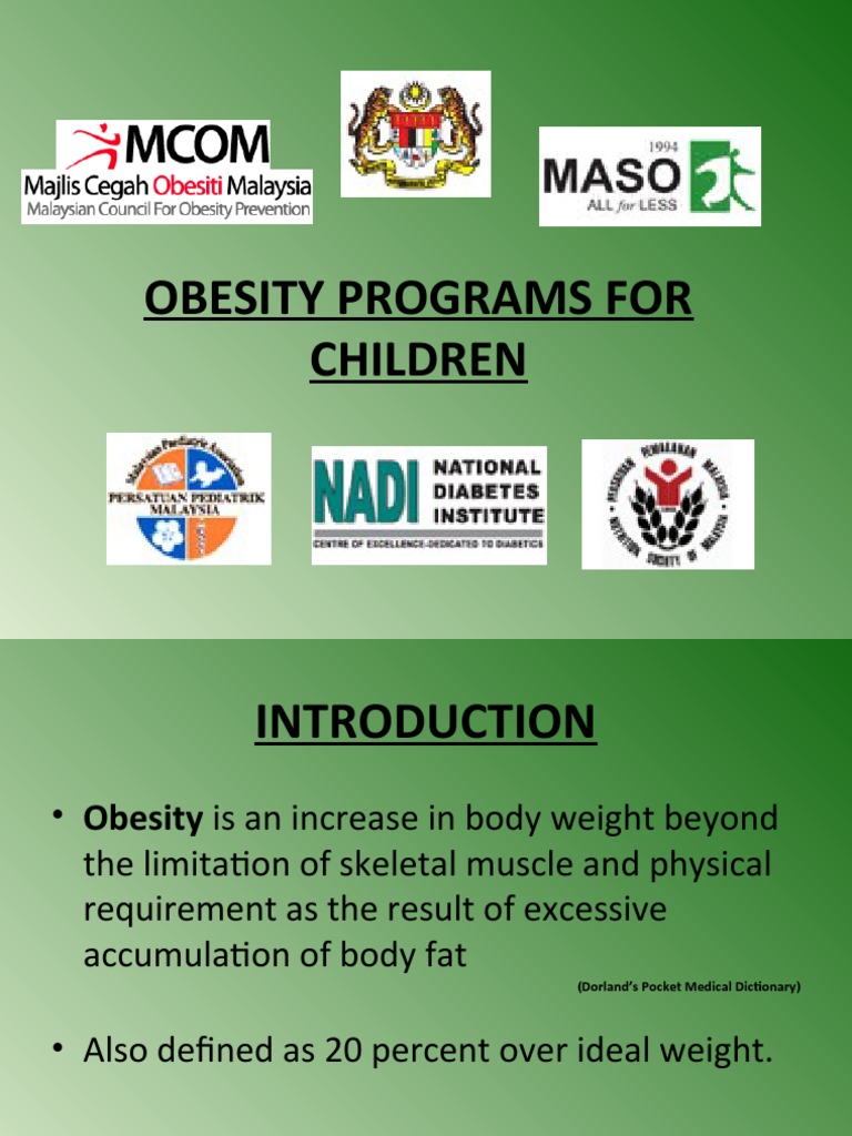 Obesity Among Children-Presentation | PDF | Body Mass Index | Obesity