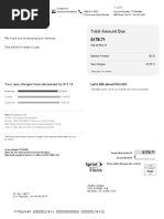 Total Amount Due: We Hope You're Enjoying Your Services. See Below For Ways To Pay