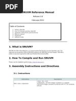 SNUVM2 Reference Manual