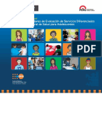 Criterios y Estándares de Evaluación de Servicios Diferenciados de Atenciñon Integral de Salud Para Adolescentes Perú