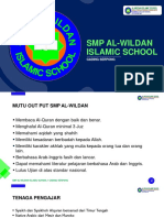 Profil Kurikulum Singkat SMP Al-Wildan 1
