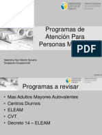 Catedra - Programas de Atención PM