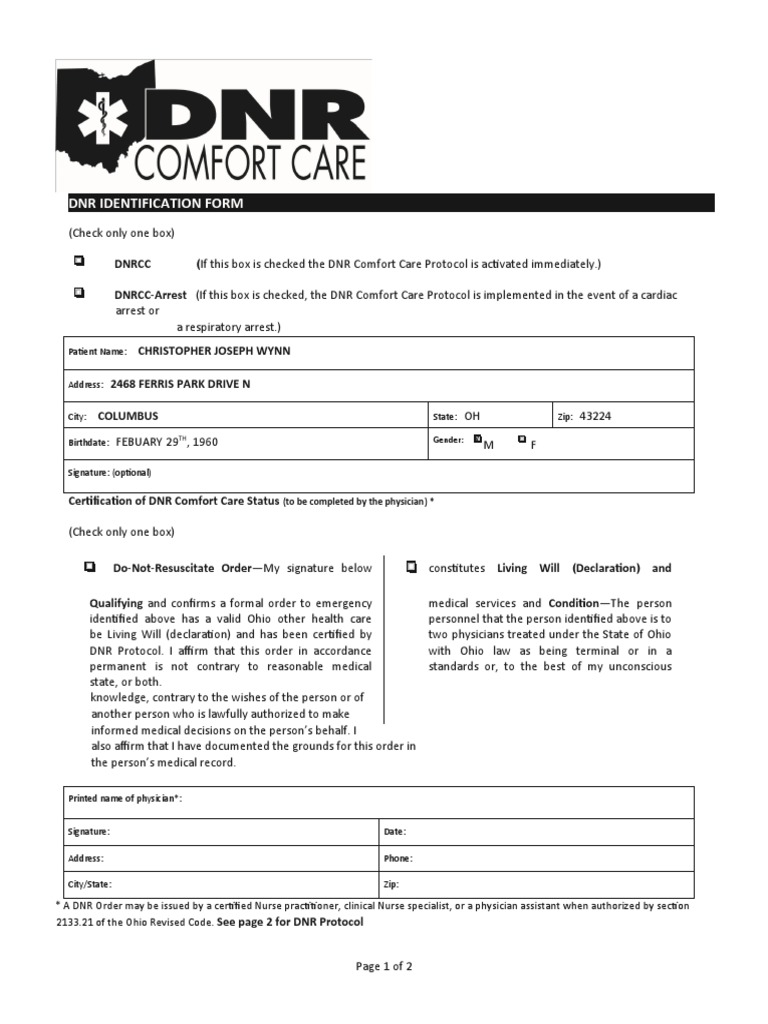 dnr-identification-form-patient-name-pdf-cardiopulmonary-resuscitation-medical-specialties
