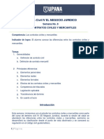 Guia Semana 8 Curso Diferencia Entre Contratos Mercantiles y Civiles