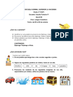 Tarea de Lenguaje