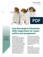 Early Neurological Stimulation (ENS) : Implications For Canine Welfare and Management