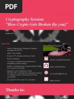 Cryptography Session 2020 v1