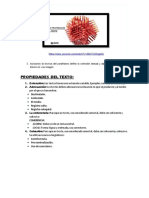 Propiedades y características de los textos