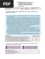 Final Exam Intermediate 1 Marzo