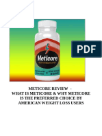 METICORE REVIEW - What Is Meticore N Why Meticore Is The Preferred Choice by American Weight Loss Users