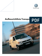Aufbaurichtlinien Fm Transporter T4 de 05-2007