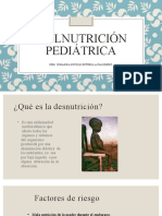 MALNUTRICIÓN PEDIÁTRICA