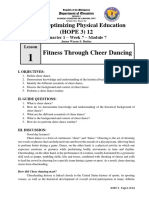 HOPE 3 - Q1 - W7 - M7 - LDS - Fitness Through Cheer Dancing - ALG - RTP