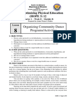HOPE 3 - Q1 - W8 - M8 - LDS - OrganizingCommunityDance - ALG - RTP