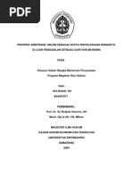 Download ARBITRASE ONLINE by Haqrah Dewi Safytra SN53925186 doc pdf