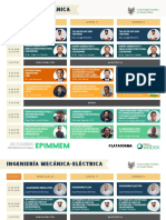 Horarios y talleres ingeniería mecánica, eléctrica y mecatrónica XIII Congreso Internacional EPIMMEM