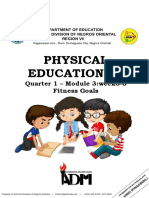 PE 11 - MELC 2&3 Module 3 - Week 3-6 For Teacher