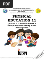 PE 11 - MELC 5 Module 5 - Week8 For Student