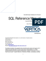 SQL Reference Manual
