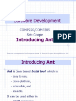 Software Development: Introducing Ant