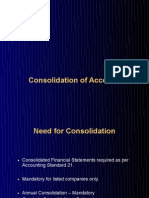 Consolidation of Accounts