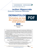 III-343-Ulcération Ou Érosion Des Muqueuses Orales Et Ou Génitales