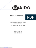 Service Manual: Hokkaido Airconditioner DC Inverter Split Wall-Mounted Type
